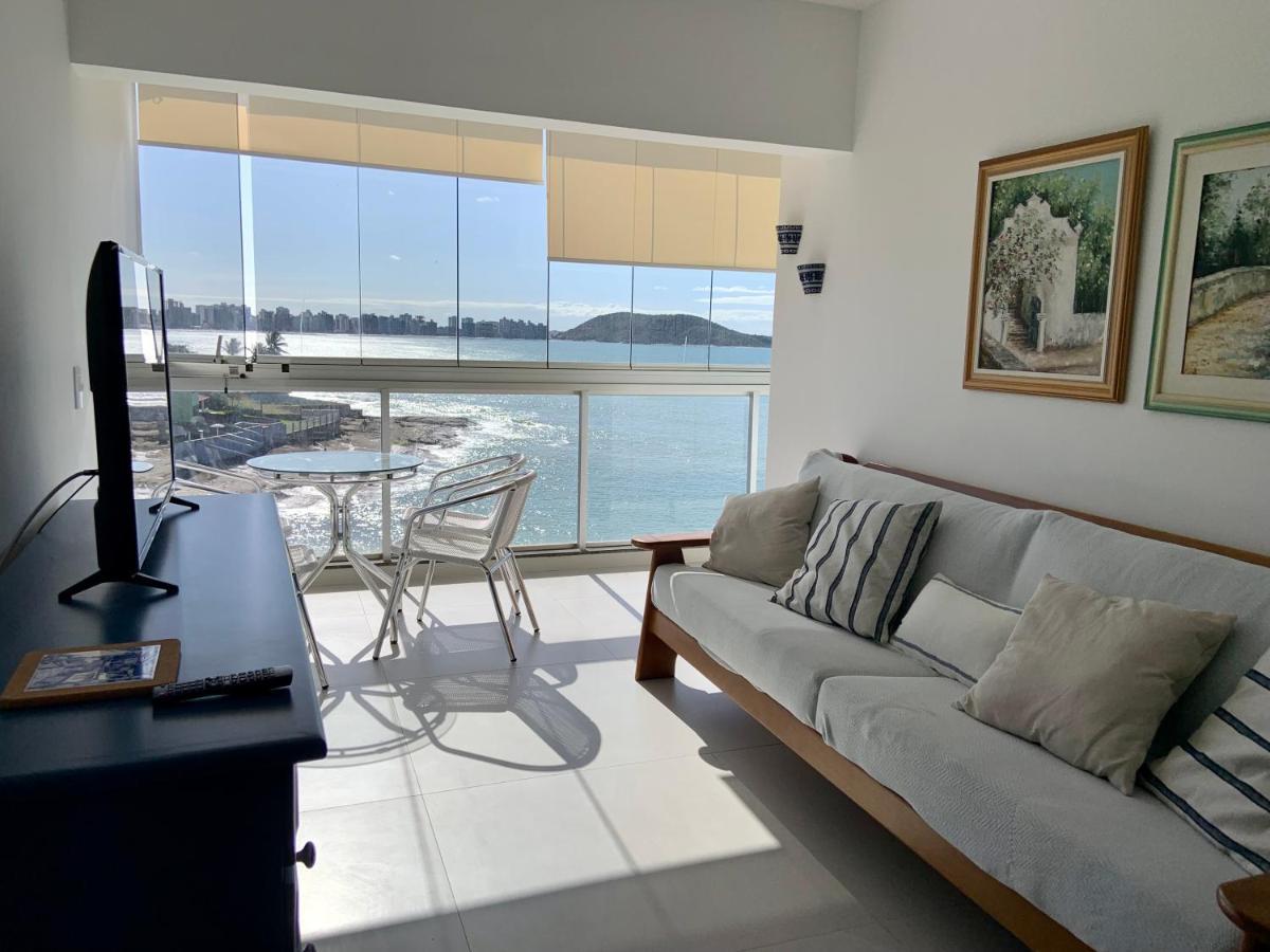 Vista Do Mar, Pe Na Areia E Aguas Tranquilas, No Cento De 公寓 *